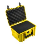 OUTDOOR kuffert i gul 250x175x155 mm med skum polstring Volume: 6,6 L Model: 2000/Y/SI